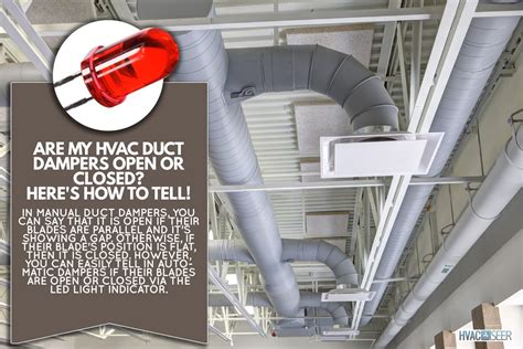 hvac duct damper installation